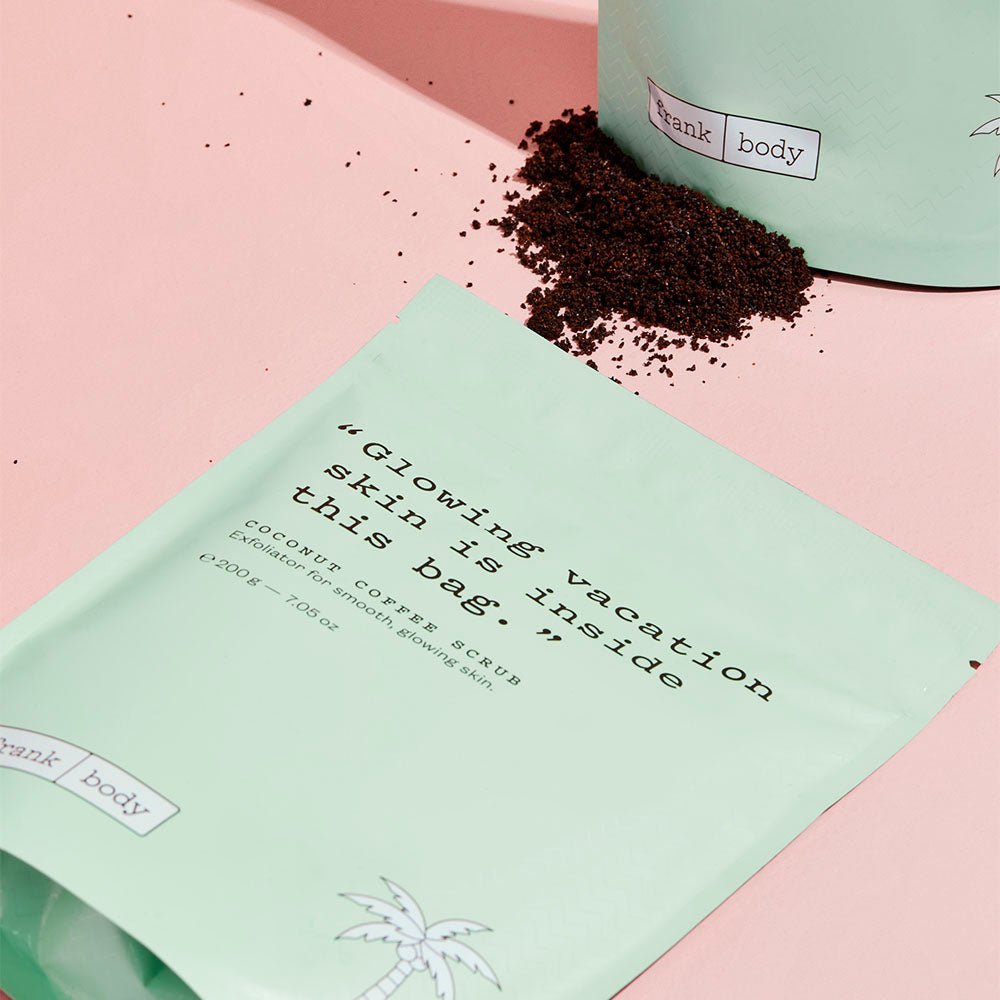 Free Coconut Coffee Scrub